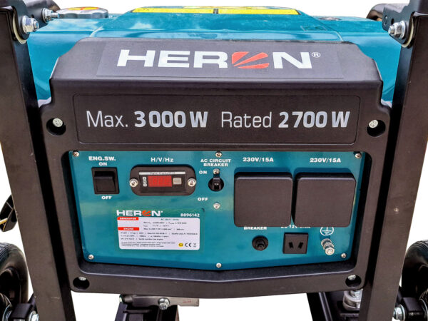 Heron 3.0kW One Phase Petrol Generator - Image 2