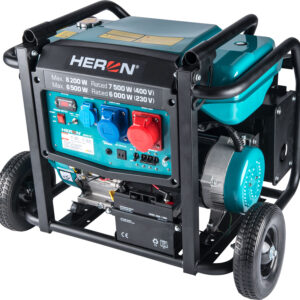 Heron 17hp 8.2kW Petrol 3 Phase Generator