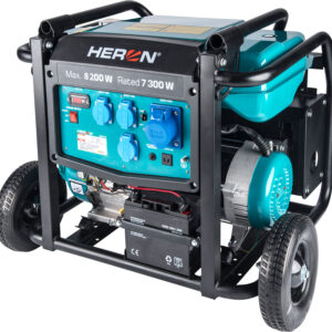 Heron 17hp 8.2kW Petrol Generator with Zero Gravity Frame